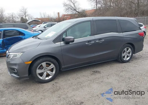2019 Honda Odyssey Ex-L z USA, uszkodzony, nr VIN 5FNRL6H74KB054599